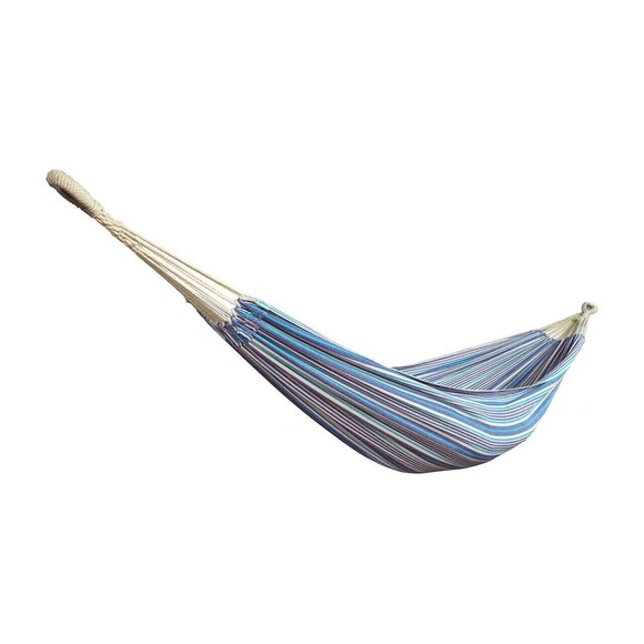 Bliss Hammocks 40" Wide Hammock in a Bag | 220 Lbs Capacity (Cloth Stripe) - Picture 2 of 2